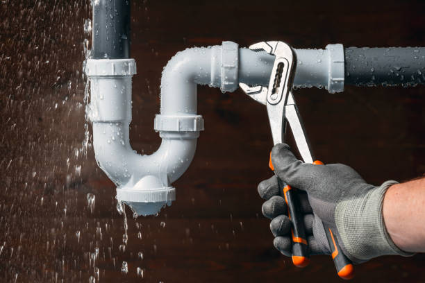 Professional Sewer Line Repair technician working in Mount Hermon, VA